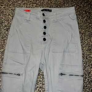 Women’s highest rise jeans, size 5, and skinny ankled